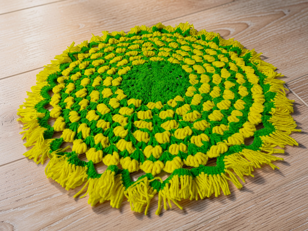 Yellow & Green Tablemat (Thaliposh)