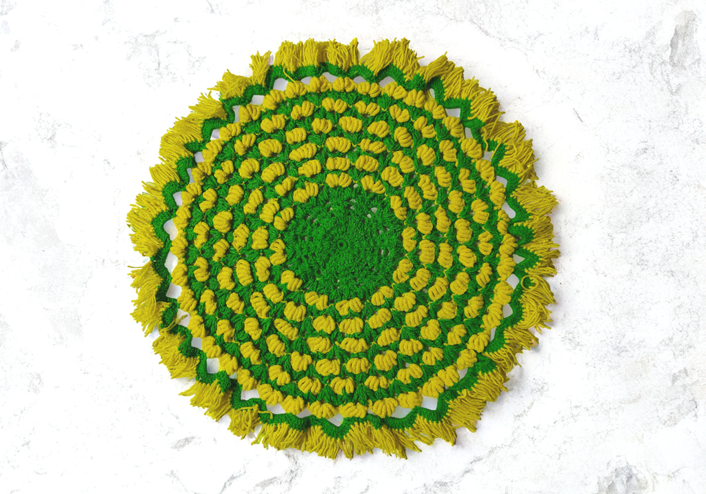 Yellow & Green Tablemat (Thaliposh)