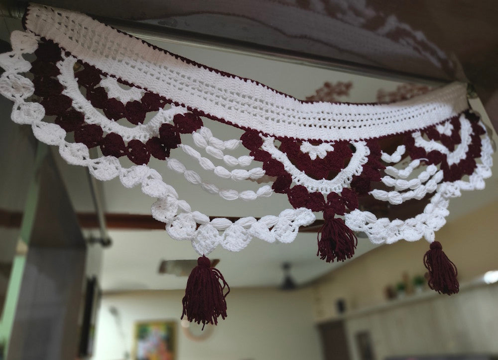Classic Charm Crochet Door Hanging (Toran)